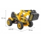 Koparka Traktor na akumulator dla dzieci  Żółta  JS328A